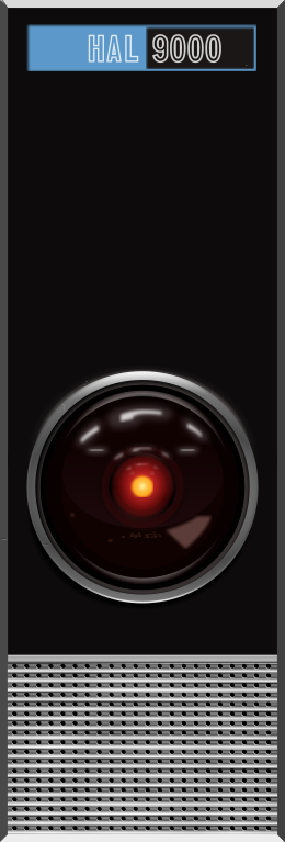 HAL900 from the 2001 - A Space Odyssey movie